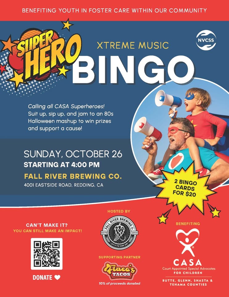CASA Super Hero Extreme Music Bingo Benefit Night